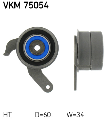 SKF Feszítőgörgő, vezérműszíj VKM75054_SKF